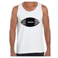 thumbnail image 1 of Awkward Styles Men's American Football Dad Graphic Tank Tops Black Rugby Football Gift Father's Day, 1 of 4