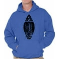 thumbnail image 1 of Awkward Styles Men's American Football Dad Sport Lover`s Graphic Hoodie Tops Black Father's Day, 1 of 4