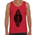 thumbnail image 1 of Awkward Styles Men's American Football Dad Sport Lover`s Graphic Tank Tops Black Father's Day, 1 of 4