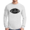 thumbnail image 1 of Awkward Styles Men's American Football Dad Sport Vintage Graphic Long Sleeve T-shirt Tops Black Father's Day Gift, 1 of 4