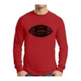 thumbnail image 1 of Awkward Styles Men's American Football Dad Sport Vintage Graphic Long Sleeve T-shirt Tops Black Father's Day Gift, 1 of 4