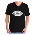 thumbnail image 1 of Awkward Styles Men's American Football Dad Vintage Graphic V-neck T-shirt Tops White Sporty Father's Day Gift, 1 of 4