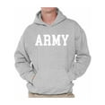 thumbnail image 1 of Awkward Styles Men's Army Hooded Sweatshirt Military Hoodie Army Training Hoodie Army Sweater for Men Army Gifts for Him, 1 of 4