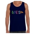 thumbnail image 1 of Awkward Styles Men's Autism Autistic Support Graphic Tank Tops for Autism Awareness, 1 of 4