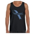 thumbnail image 1 of Awkward Styles Men's Autism Awareness Blue Ribbon Graphic Tank Tops Autistic Support, 1 of 4