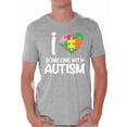 thumbnail image 1 of Awkward Styles Men's Autism Awareness Shirt I Love Someone with Autism T-Shirts Men Autism Awareness Shirts Men's Autism T Shirt Autism Awareness Gifts for Him Autistic Pride Gifts, 1 of 4