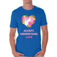 thumbnail image 1 of Awkward Styles Men's Autism Awareness T shirt Accept Understand Love Autism Shirt Men Autism Awareness Shirts Men's Autism T Shirt Autism Awareness Gifts for Him Autistic Pride Gifts, 1 of 4
