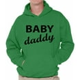 thumbnail image 1 of Awkward Styles Men's Baby Daddy Cool Graphic Hoodie Tops Father To Be New Dad Father's Day Gift, 1 of 4