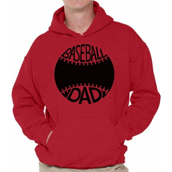 Awkward Styles Men's Baseball Dad Cool Sporty Graphic Hoodie Tops Father's Day