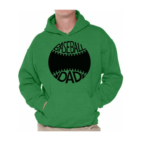 Awkward Styles Men's Baseball Dad Cool Sporty Graphic Hoodie Tops Father's Day