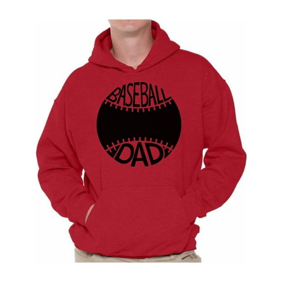 Awkward Styles Men's Baseball Dad Cool Sporty Graphic Hoodie Tops Father's Day