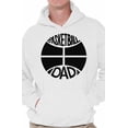 thumbnail image 1 of Awkward Styles Men's Basketball Dad Graphic Hoodie Tops Black Sport Father`s Gift Idea, 1 of 3
