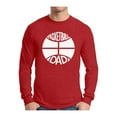 thumbnail image 1 of Awkward Styles Men's Basketball Dad Graphic Long Sleeve T-shirt Tops White Cool Sport Gift for Daddy Father`s Day, 1 of 4