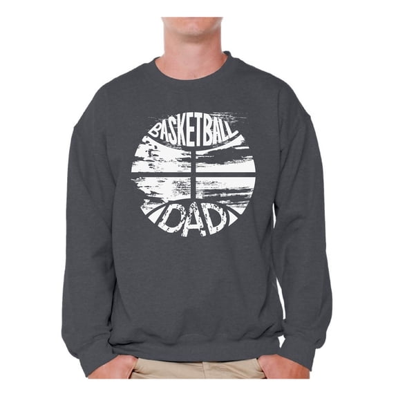 Awkward Styles Men's Basketball Dad Graphic Sweatshirt Tops Sports Dad Gift Father's Day Cool Gift Idea