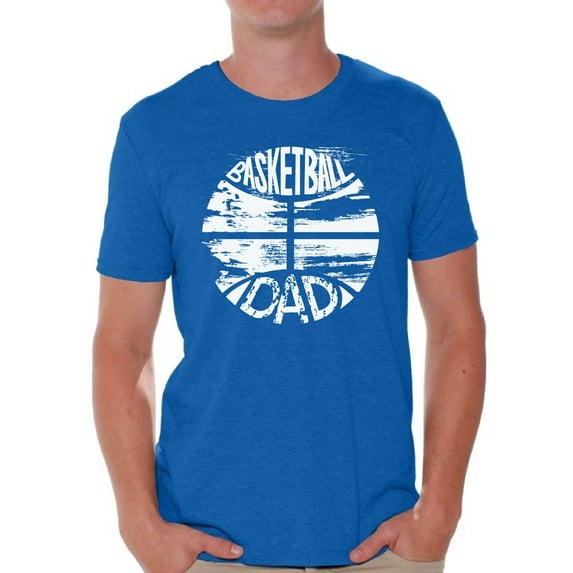 Awkward Styles Men's Basketball Dad Graphic T-shirt Tops Sports Dad Gift Father's Day Cool Gift Idea