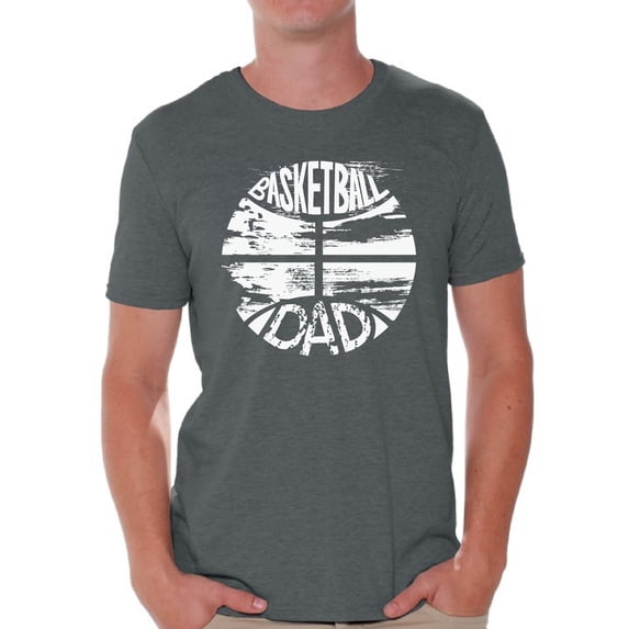 Awkward Styles Men's Basketball Dad Graphic T-shirt Tops Sports Dad Gift Father's Day Cool Gift Idea