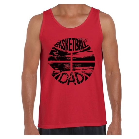 Awkward Styles Men's Basketball Dad Vintage Graphic Tank Tops Basketball Team Sport Dad Father's Day