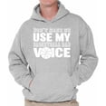 thumbnail image 1 of Awkward Styles Men's Basketball Dad Voice Cute Father`s Graphic Hoodie Tops White Basketball Dad Gift, 1 of 4