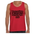 thumbnail image 1 of Awkward Styles Men's Because I Said So Dad Funny Dads Graphic Tank Tops Father's Day Gift for Dad, 1 of 4