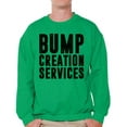 thumbnail image 1 of Awkward Styles Men's Bump Creation Services Graphic Sweatshirt Tops Father To Be New Dad Gift, 1 of 4