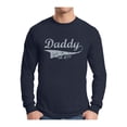 thumbnail image 1 of Awkward Styles Men's Daddy Est. 2017 New Daddy To Be Vintage Graphic Long Sleeve T-shirt Tops, 1 of 4