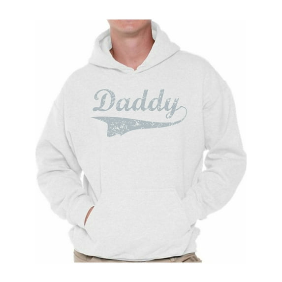 Awkward Styles Men's Daddy Graphic Hoodie Tops Vintage Father`s Day Gift for Dad