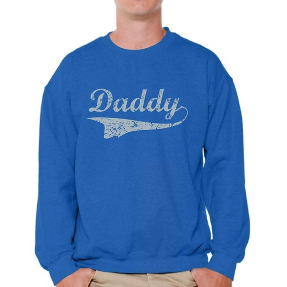 Awkward Styles Men's Daddy Graphic Sweatshirt Tops Vintage Father`s Day Gift for Dad