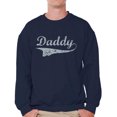 thumbnail image 1 of Awkward Styles Men's Daddy Graphic Sweatshirt Tops Vintage Father`s Day Gift for Dad, 1 of 4