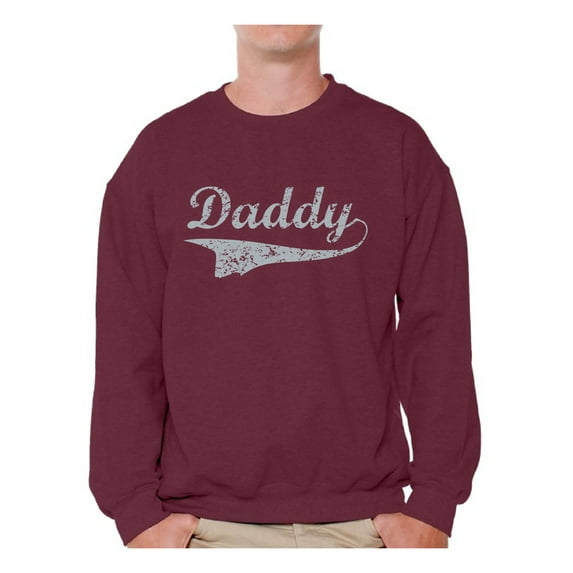 Awkward Styles Men's Daddy Graphic Sweatshirt Tops Vintage Father`s Day Gift for Dad