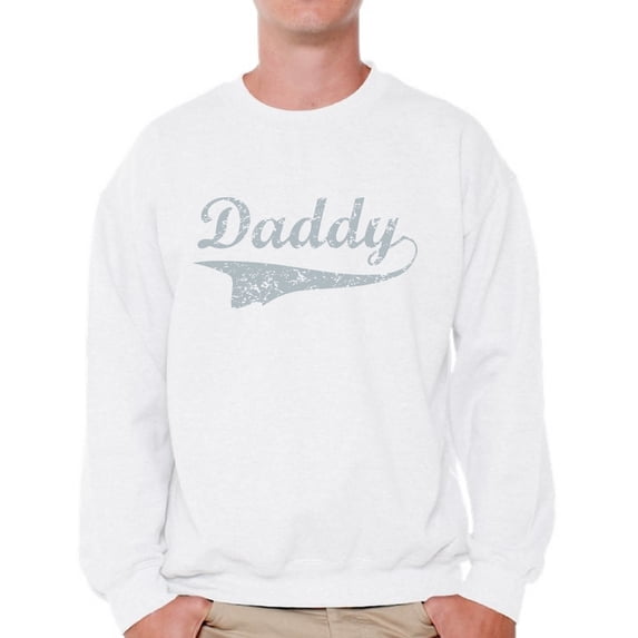 Awkward Styles Men's Daddy Graphic Sweatshirt Tops Vintage Father`s Day Gift for Dad