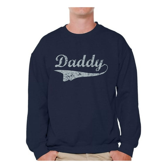 Awkward Styles Men's Daddy Graphic Sweatshirt Tops Vintage Father`s Day Gift for Dad