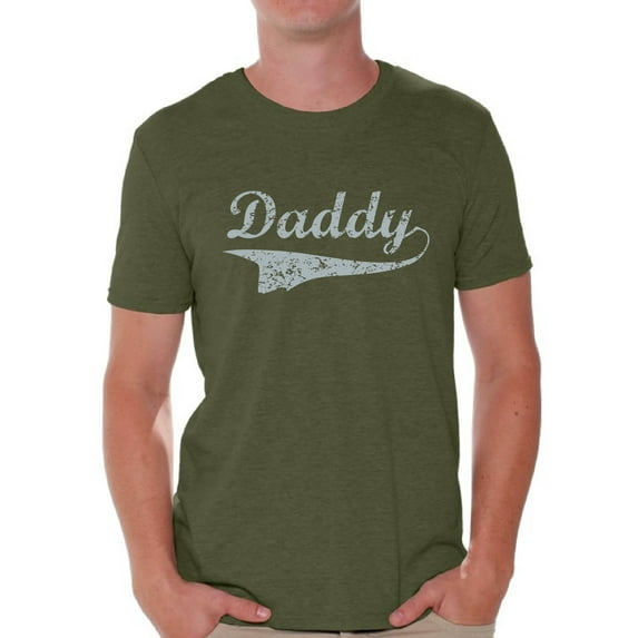 Awkward Styles Men's Daddy Graphic T-shirt Tops Vintage Father`s Day Gift for Dad