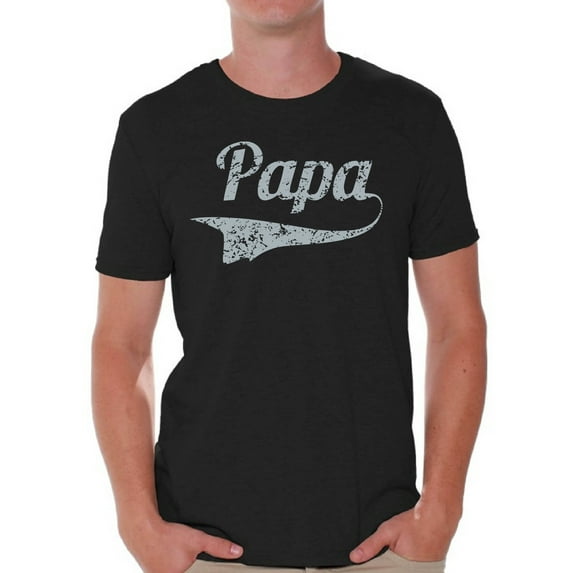Awkward Styles Papa T Shirt for Men Mens Graphic Tshirt Tops Vintage Fathers Day Gift for Daddy Best Dad Ever Shirts Papa Gifts from Daughter Father Gifts from Son Dad Tshirt