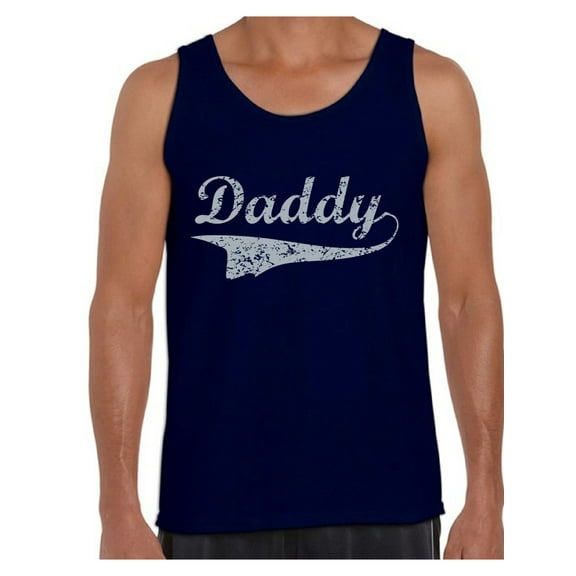 Awkward Styles Men's Daddy Graphic Tank Tops Vintage Father`s Day Gift for Dad