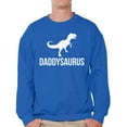 thumbnail image 1 of Awkward Styles Men's Daddysaurus Cool Graphic Sweatshirt Tops Father`s Day Gift Daddy Saur, 1 of 4