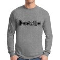 thumbnail image 1 of Awkward Styles Men's Dadzilla Dad's Graphic Long Sleeve T-shirt Tops Father's Day Cool Gift for Dad, 1 of 4