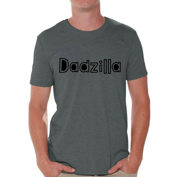 Awkward Styles Men's Dadzilla Dad's Graphic T-shirt Tops Father's Day Cool Gift for Dad