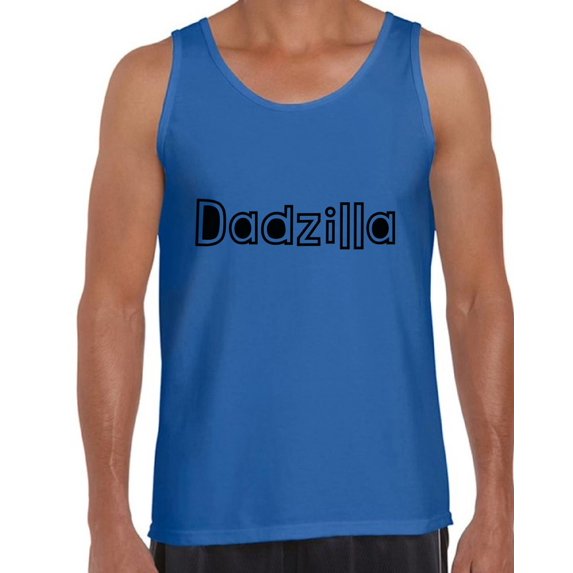 Awkward Styles Men's Dadzilla Dad's Graphic Tank Tops Father's Day Cool Gift for Dad