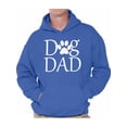thumbnail image 1 of Awkward Styles Men's Dog Dad Graphic Hoodie Tops Pet Loving Father`s Day Gift Dog Lover Gift for Him, 1 of 4