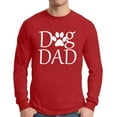 thumbnail image 1 of Awkward Styles Men's Dog Dad Graphic Long Sleeve T-shirt Tops Pet Loving Father`s Day Gift Dog Lover Gift for Him, 1 of 4