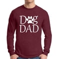 thumbnail image 1 of Awkward Styles Men's Dog Dad Graphic Long Sleeve T-shirt Tops Pet Loving Father`s Day Gift Dog Lover Gift for Him, 1 of 4