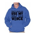 thumbnail image 1 of Awkward Styles Men's Don`t Make Me Use My Golf Dad Voice Golfing Graphic Hoodie Tops Father's Day Gift, 1 of 4