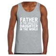 thumbnail image 1 of Awkward Styles Men's Father Of The Greatest Daughter In The World Graphic Tank Tops Proud Dad Gift, 1 of 4
