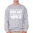 thumbnail image 1 of Awkward Styles Men's Football Dad Voice Cute Father`s Graphic Sweatshirt Tops Sport Dad Gift Father's Day, 1 of 4