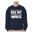 thumbnail image 1 of Awkward Styles Men's Football Dad Voice Cute Father`s Graphic Sweatshirt Tops Sport Dad Gift Father's Day, 1 of 4
