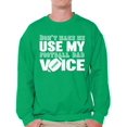 thumbnail image 1 of Awkward Styles Men's Football Dad Voice Cute Father`s Graphic Sweatshirt Tops Sport Dad Gift Father's Day, 1 of 4