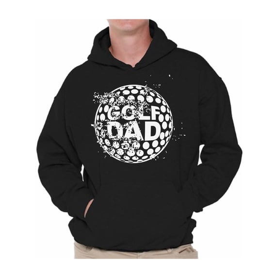 Awkward Styles Men's Golf Dad Graphic Hoodie Tops Golfing Best Golfer Father`s Day Gift Sports Dad