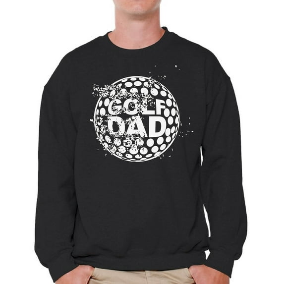 Awkward Styles Men's Golf Dad Graphic Sweatshirt Tops Golfing Best Golfer Father`s Day Gift Sports Dad