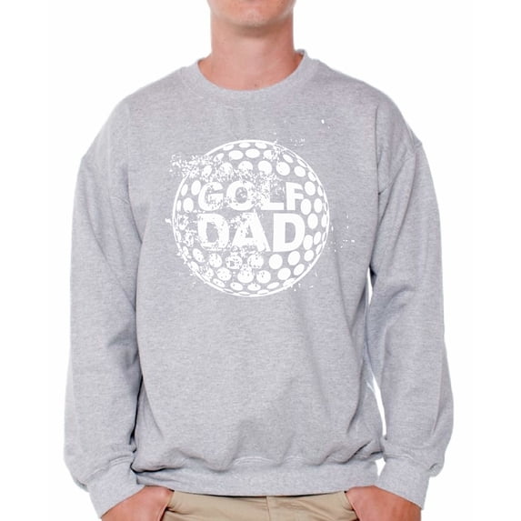 Awkward Styles Men's Golf Dad Graphic Sweatshirt Tops Golfing Best Golfer Father`s Day Gift Sports Dad