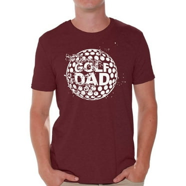 Awkward Styles Men's Golf Dad Graphic T-shirt Tops Golfing Best Golfer Father`s Day Gift Sports Dad